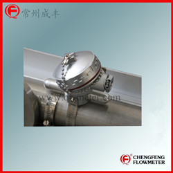 UHC-517C Stainless steel tube  turnable flange connection Magnetical level gauge  [CHENGFENG FLOWMETER] alarm switch good anti-corrosion